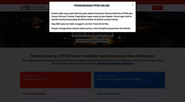 balikpapan.siap-ppdb.com