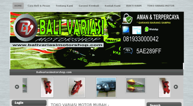 balivariasimotorshop.com