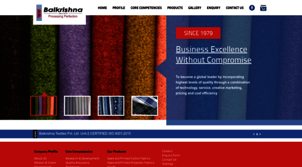 balkrishnatextiles.com