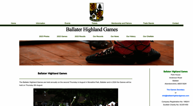 ballaterhighlandgames.com