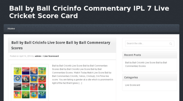 ballbyballcricinfo.info