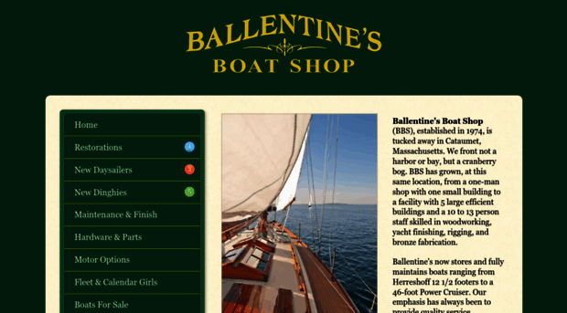 ballentinesboatshop.com