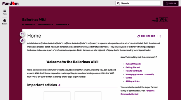 ballerinas.fandom.com