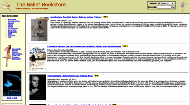 balletbookstore.com