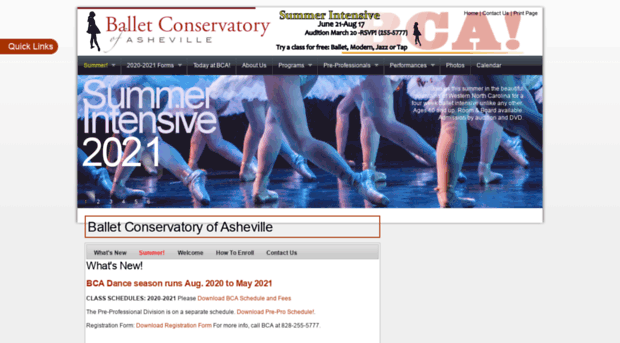 balletconservatoryofasheville.com