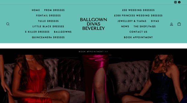 ballgowndivas.co.uk