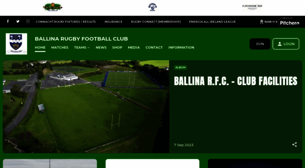 ballinarfc.com