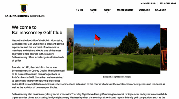 ballinascorneygolfclub.com