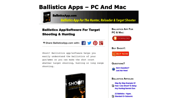 ballisticsapp.com