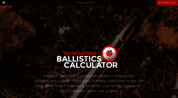 ballisticscalculator.winchester.com