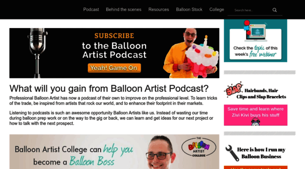 balloonartistpodcast.com