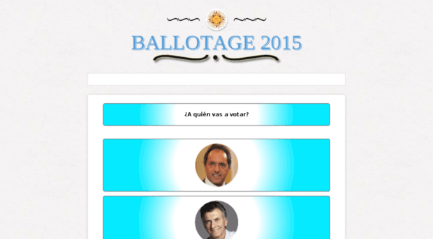 ballotage2015.com