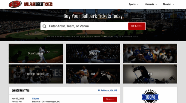 ballparkdigesttickets.com