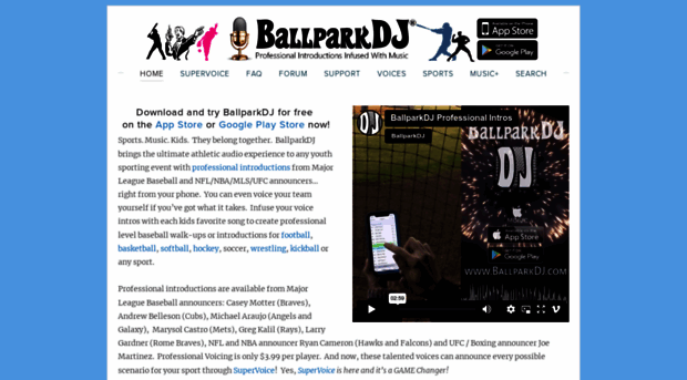 ballparkdj.com