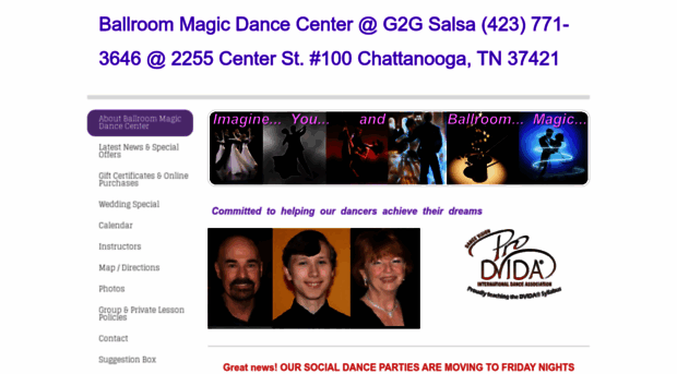 ballroommagicdancecenter.com