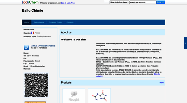 balluchimie.lookchem.com