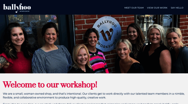 ballyhooblueworkshop.com