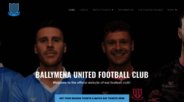 ballymenaunitedfc.com