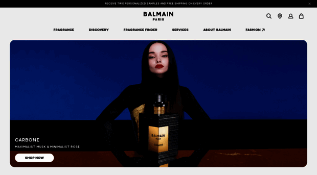 balmainbeauty.com