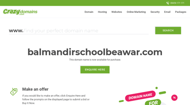 balmandirschoolbeawar.com