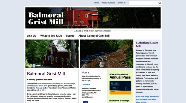 balmoralgristmill.novascotia.ca