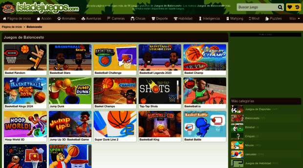 baloncesto.isladejuegos.es
