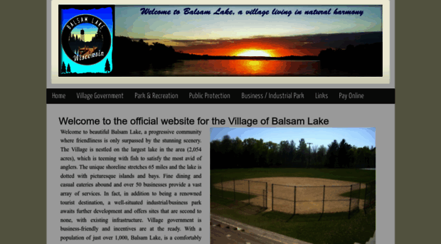 balsamlakevillage.com