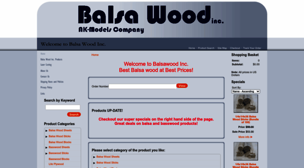 balsawoodinc.com