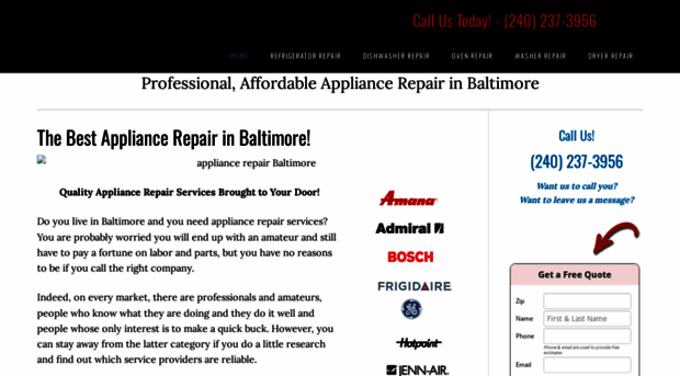 baltimoreappliancemasters.com