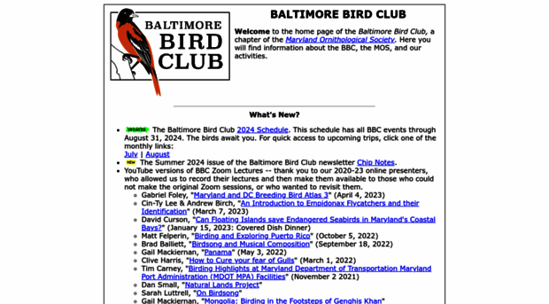 baltimorebirdclub.org