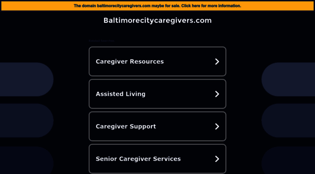 baltimorecitycaregivers.com