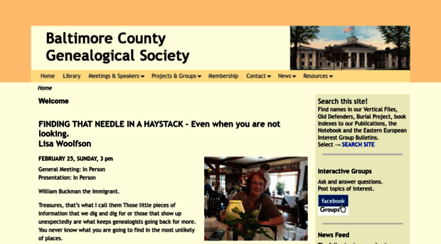 baltimoregenealogysociety.org