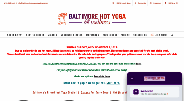 baltimorehotyogaandwellness.com