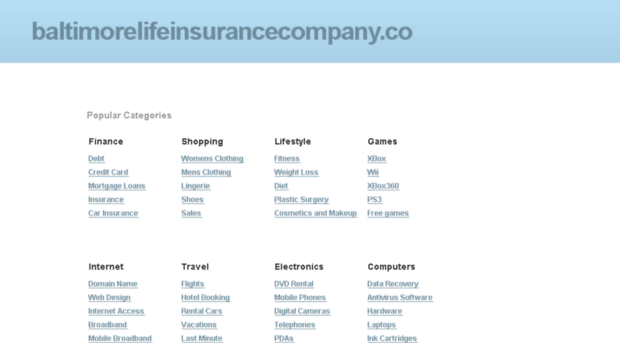 baltimorelifeinsurancecompany.com