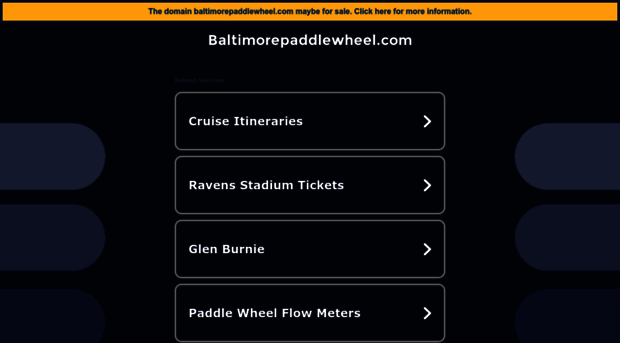 baltimorepaddlewheel.com