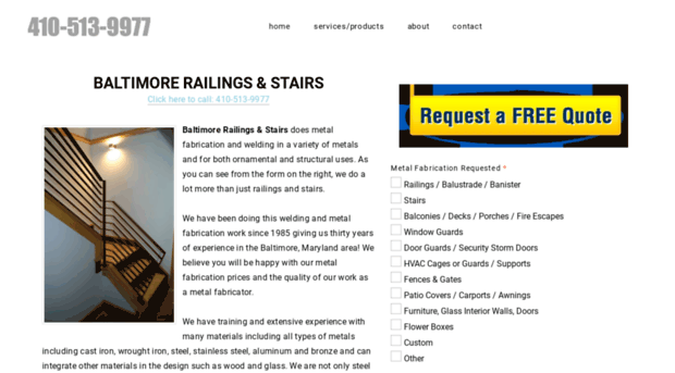 baltimorerailings-stairs.com