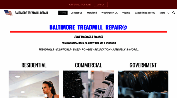 baltimoretreadmillrepair.com