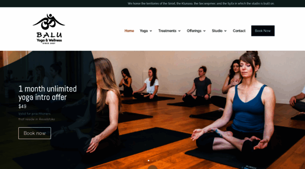 baluyoga.com