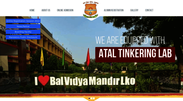 balvidyamandirlucknow.org