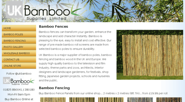 bamboofences.co.uk