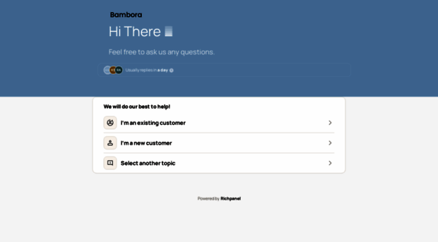 bambora.customerdesk.io
