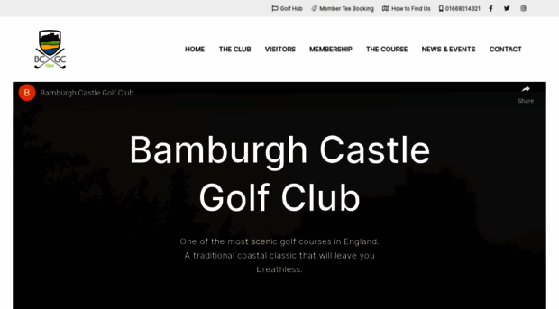 bamburghcastlegolfclub.co.uk