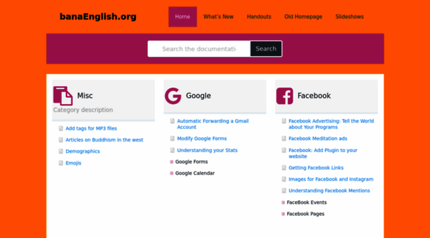 banaenglish.org