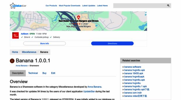 banana.updatestar.com
