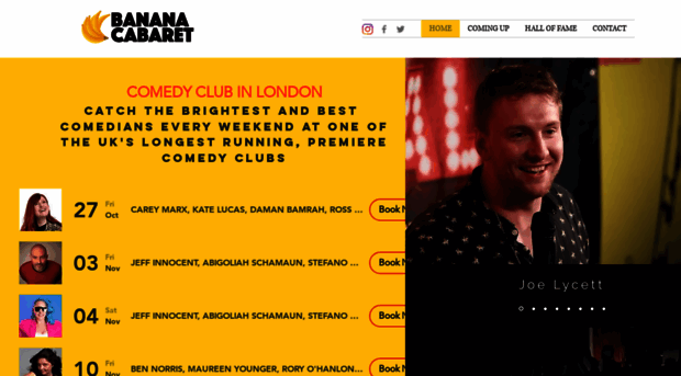 bananacabaret.co.uk