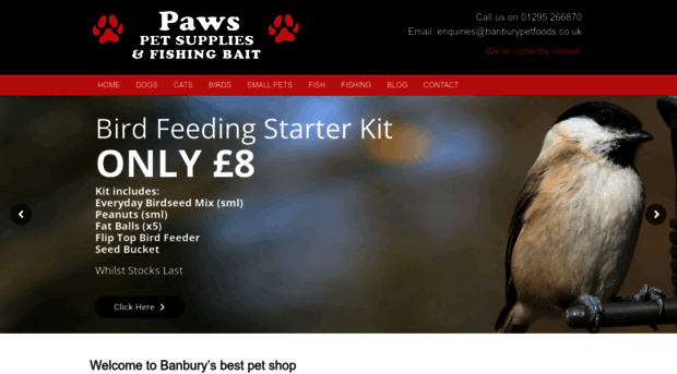 banburypetfoods.co.uk