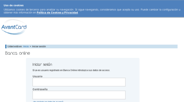 bancaonline.avantcard.es