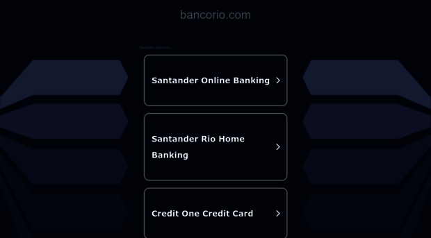 bancorio.com