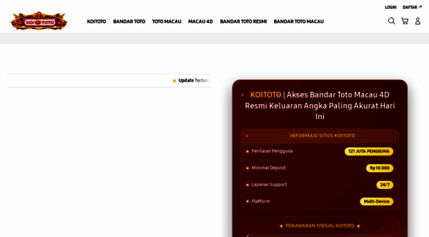 bandarkoitoto.com