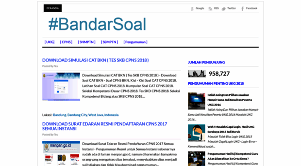 bandarsoal.blogspot.co.id